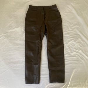 Wilfred Rebel Pant - Rich Mocha Brown size 12